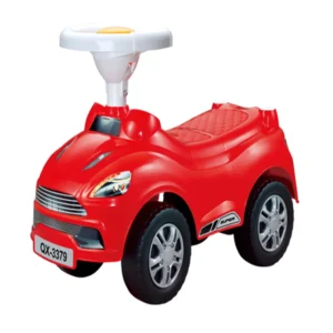 Toy Sliding Pushing Ride on Twist Cart With Music Steering Wheel Cute Baby Swing Car