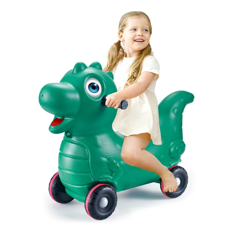 Toys Car Kids Ride on Toy Plastic Dinosaur Ride on Car Children Sliding Car
