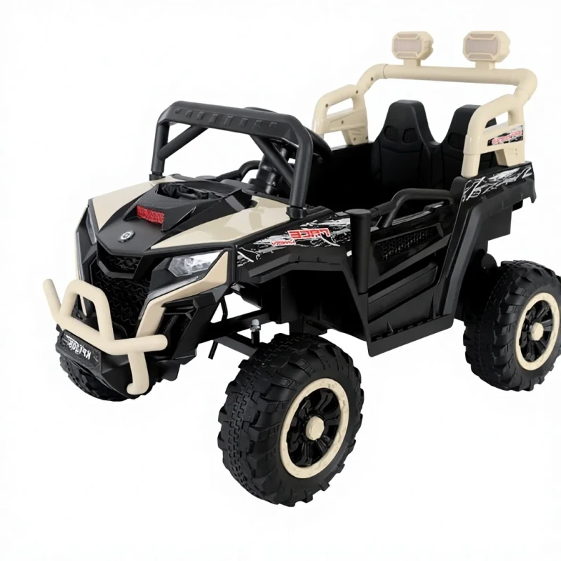 Two Big Seats Ride-On Car for Kids UTV 4 Wheels Drive Electric Car for Two Kids