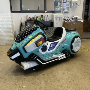 galaxy Motorbike Amusement Park Rides Electric Battery Motorcycle Ride on Bumper Cars for Kids and Adults
