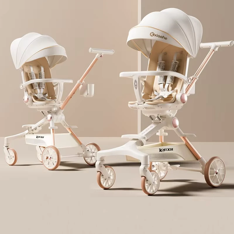 new model Baby Stroller One Step Folding Baby Lightweight Adjustable scooter Stroller