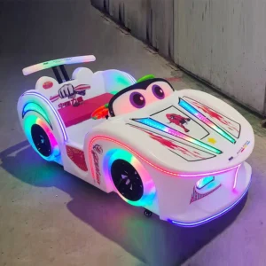 square Ride on Car Parent child Double person Glowing Bumper Car Park Scanning QR Code Electric Toy Car